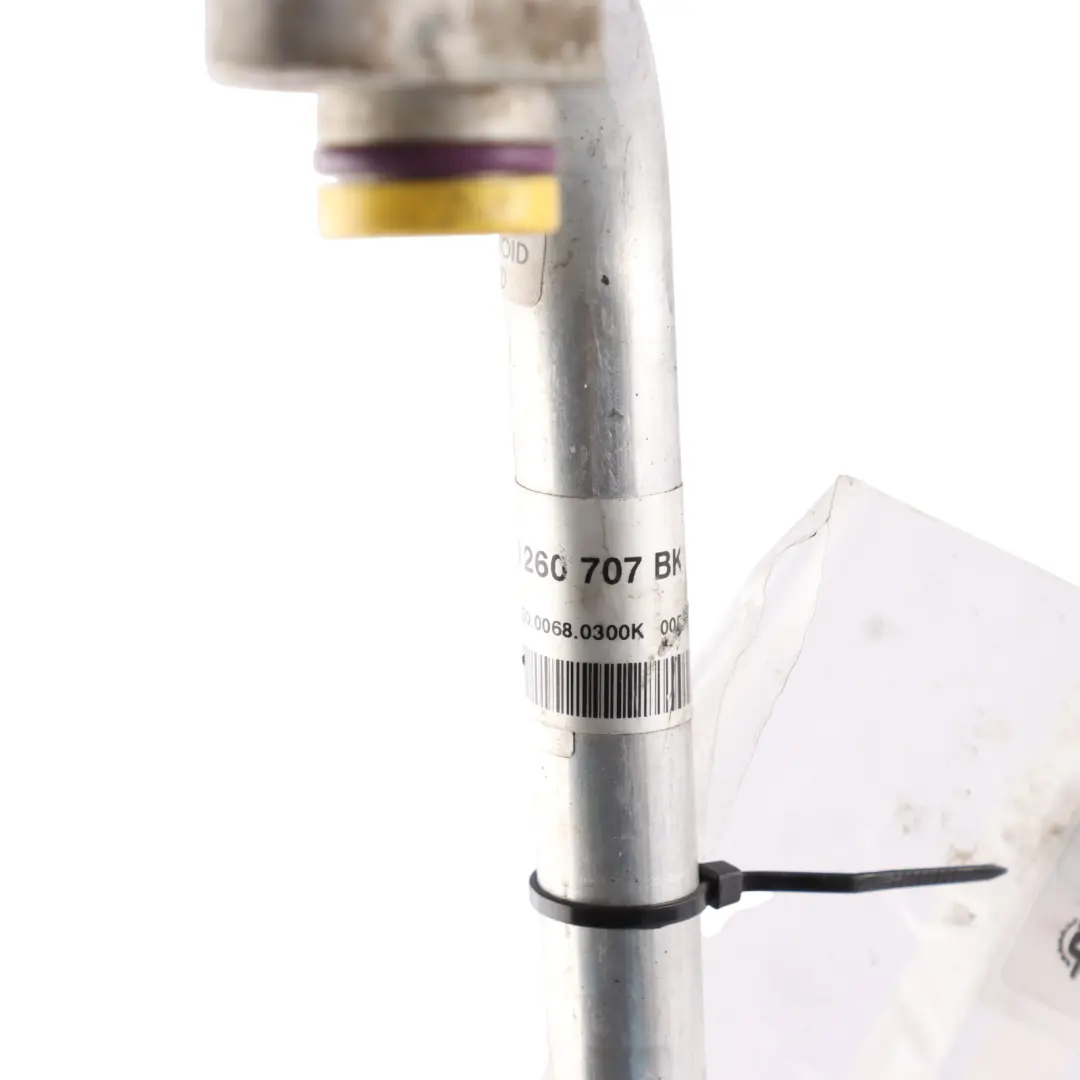 Conditioning A/C Refrigerant Pipe Hose Line to Audi A4 B7 2.0 TDI Air with Part number 8E0260707BK Audi A4 B7 2.0 TDI Air Conditioning A/C Refrigerant Pipe Hose Line - SKU 8E0260707BK - Part number 8E0260707BK