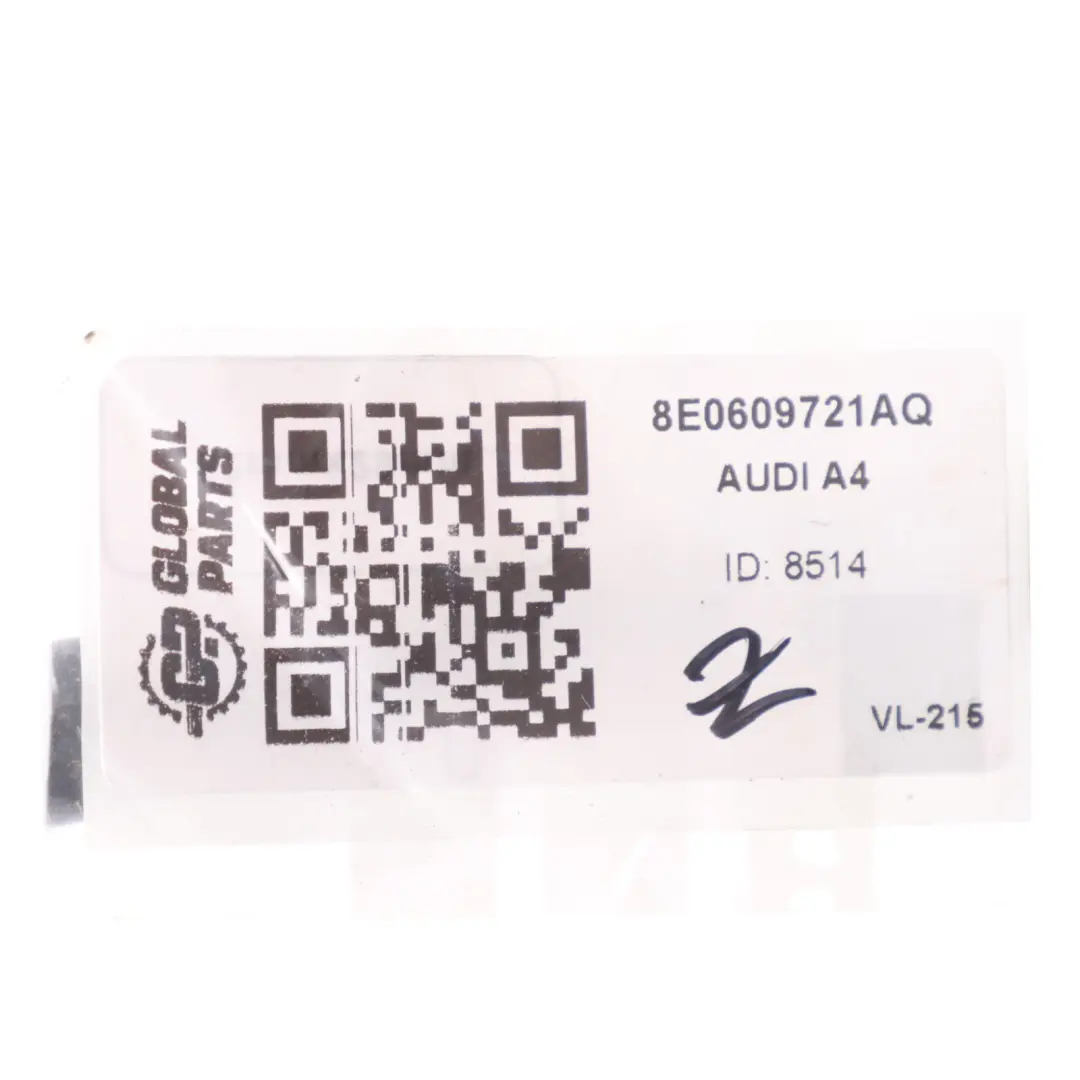 Audi A4 B7 Parking Brake Bowden Cable Wire Line - SKU 8E0609721AQ - Part number 8E0609721AQ