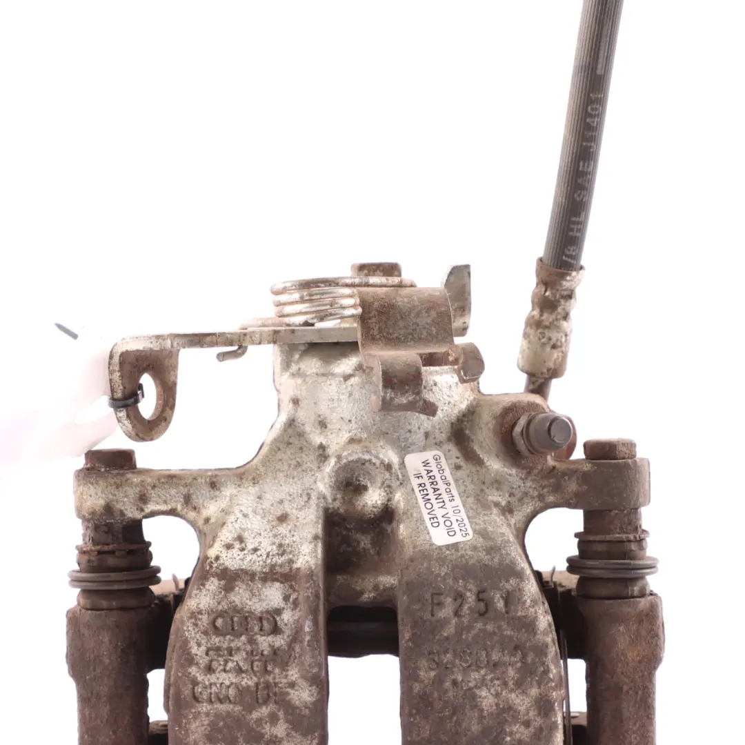 Brake Caliper Housing Carrier Braking Unit Right O/S to Audi A4 B7 Rear with Part number 8E0615424H Audi A4 B7 Rear Brake Caliper Housing Carrier Braking Unit Right O/S - SKU 8E0615424H - Part number 8E0615424H