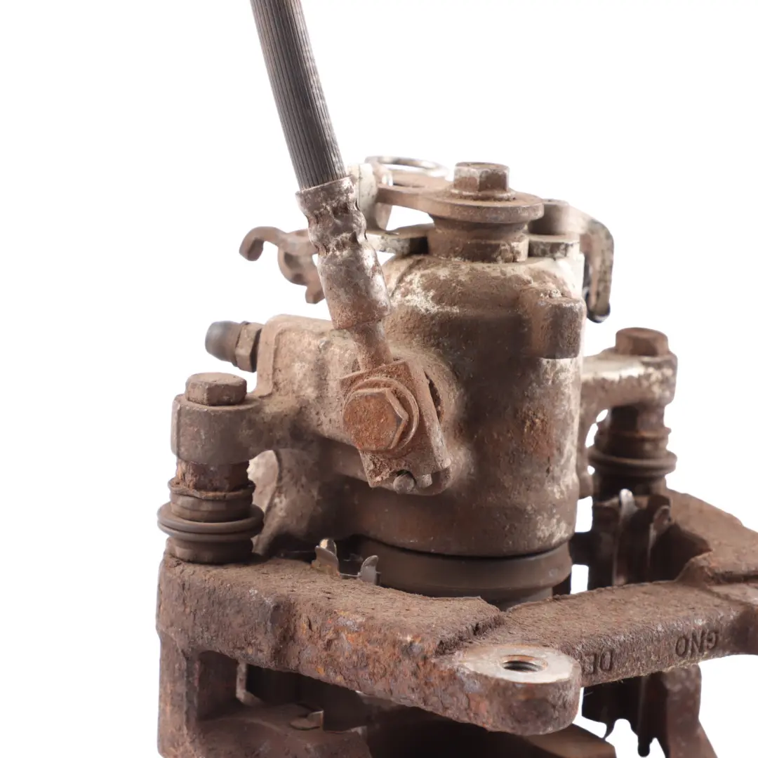 Brake Caliper Housing Carrier Braking Unit Right O/S to Audi A4 B7 Rear with Part number 8E0615424H Audi A4 B7 Rear Brake Caliper Housing Carrier Braking Unit Right O/S - SKU 8E0615424H - Part number 8E0615424H