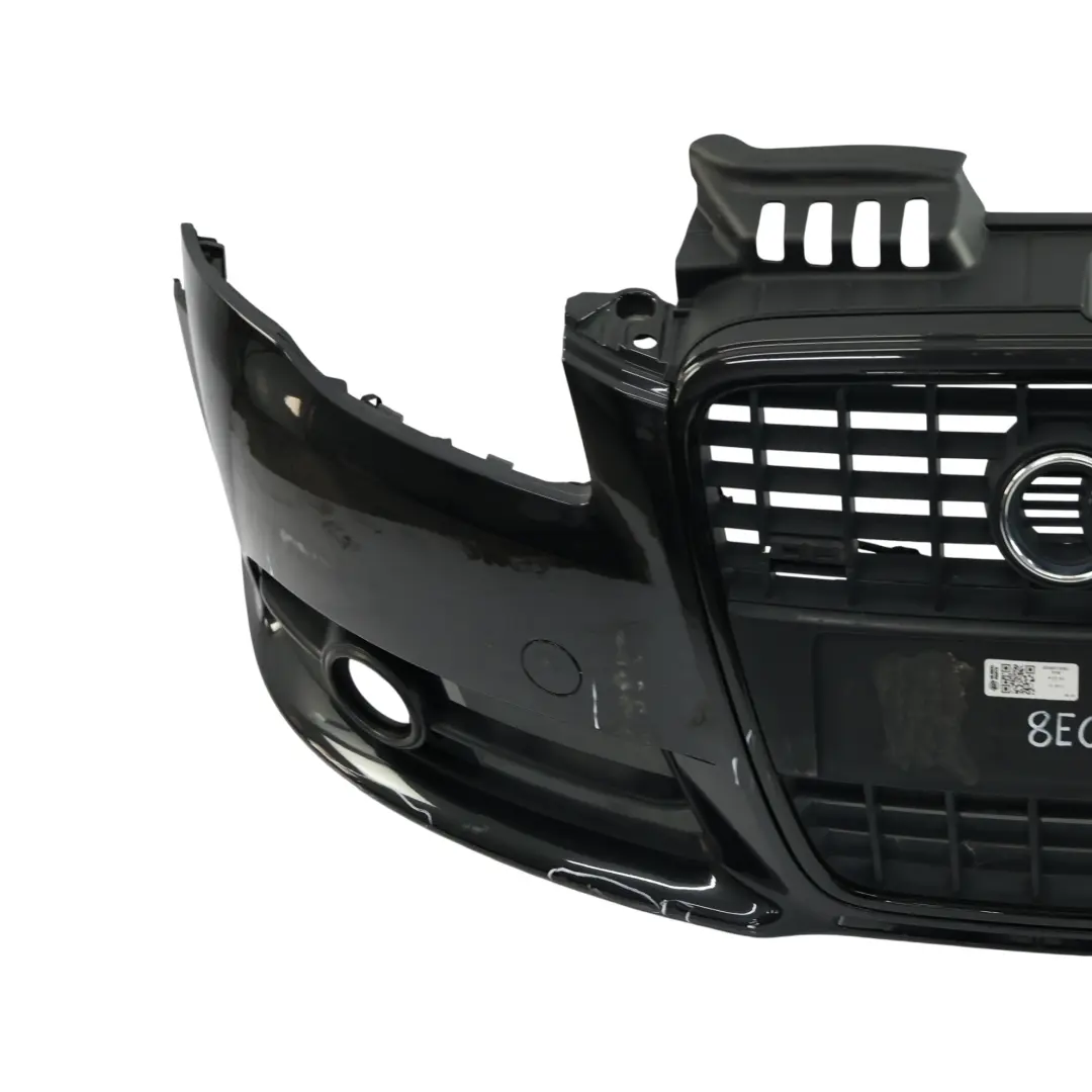 Front Bumper Panel Cover Phantom Black - Z9Y to Audi A4 B7 with Part number 8E0807105E Audi A4 B7 Front Bumper Panel Cover Phantom Black - Z9Y - SKU 8E0807105E-PHB - Part number 8E0807105E