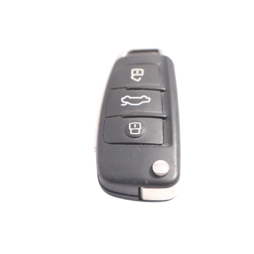 Remote Key Radio Alarm Key Fob Opener Button to Audi A4 S4 B7 with Part number 8E0837220Q Audi A4 S4 B7 Remote Key Radio Alarm Key Fob Opener Button - SKU 8E0837220Q - Part number 8E0837220Q
