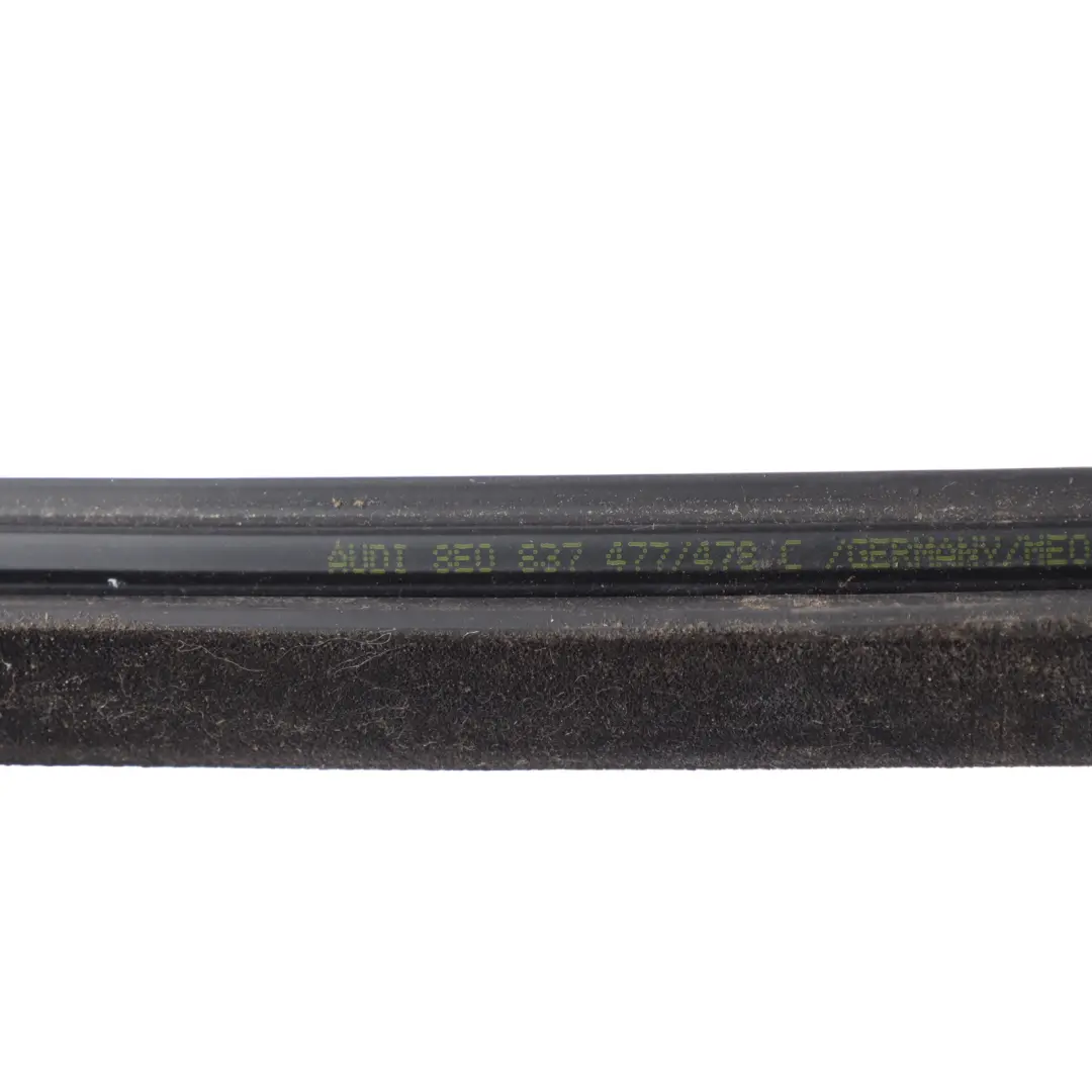 Front Door Window Aperture Seal Gasket Strip Right O/S to Audi A4 B7 with Part number 8E0837478C Audi A4 B7 Front Door Window Aperture Seal Gasket Strip Right O/S - SKU 8E0837478C - Part number 8E0837478C