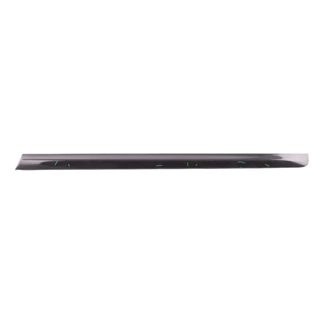 Door Trim Moulding Front Right O/S Phantom Black - Z9Y to Audi A4 B7 8E with Part number 8E0853960C Audi A4 B7 8E Door Trim Moulding Front Right O/S Phantom Black - Z9Y - SKU 8E0853960C-PHB - Part number 8E0853960C