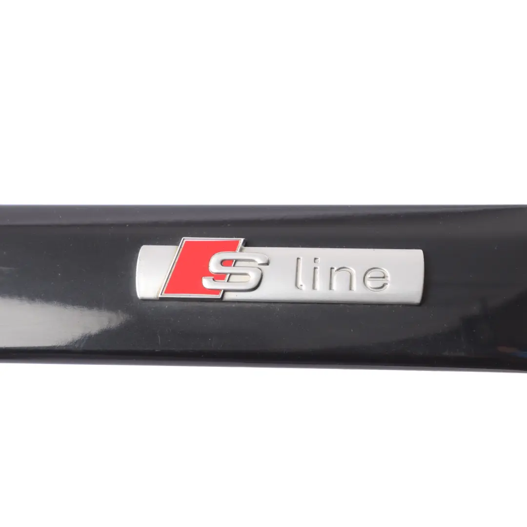 Door Strip S-Line Moulding Left N/S Phantom Black Z9Y to Audi A4 B7 Rear with Part number 8E0853963 Audi A4 B7 Rear Door Strip S-Line Moulding Left N/S Phantom Black Z9Y - SKU 8E0853963-PHB - Part number 8E0853963