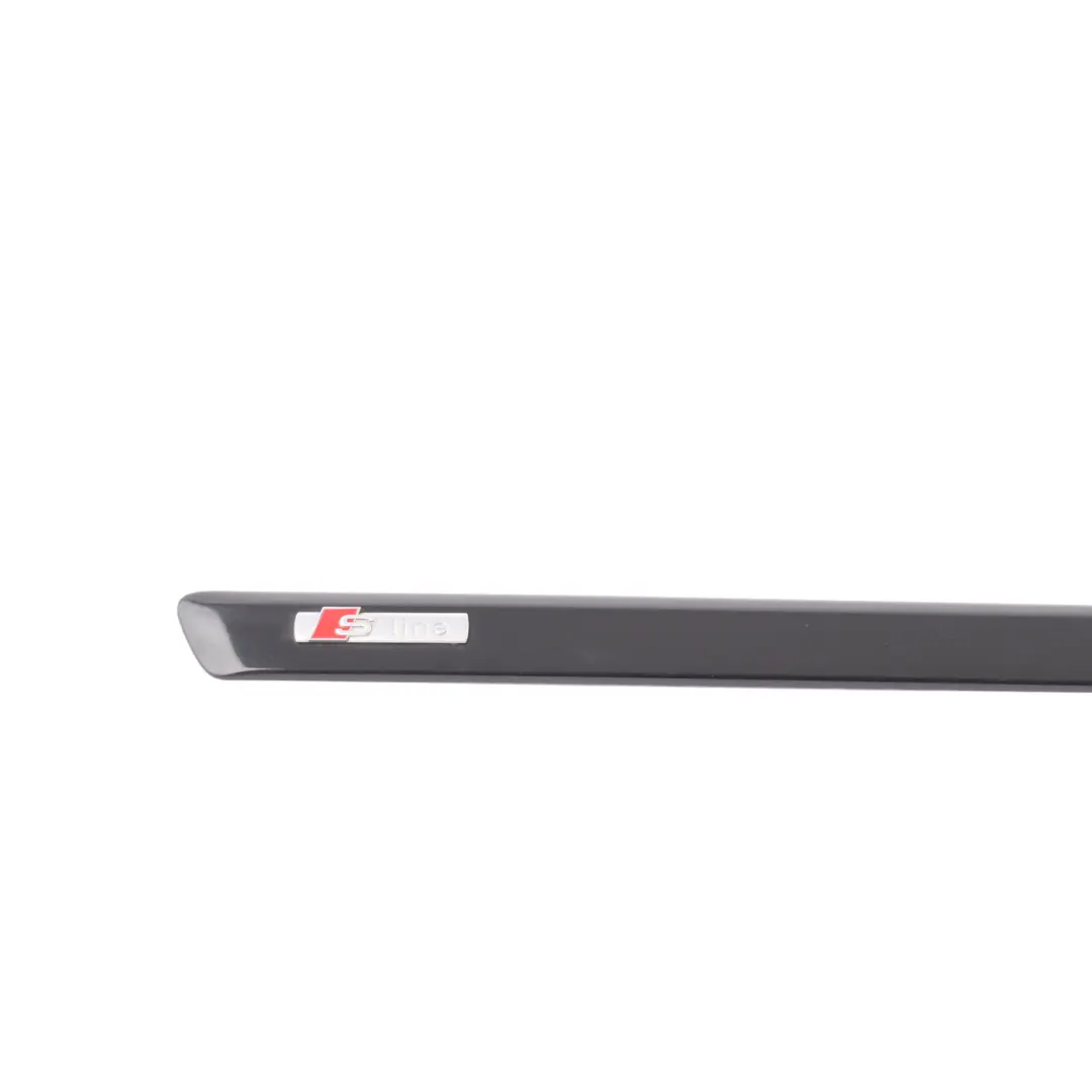 Audi A4 B7 Rear Door Strip S Line Moulding Right O/S Phantom Black Z9Y - SKU 8E0853964-PHB - Part number 8E0853964