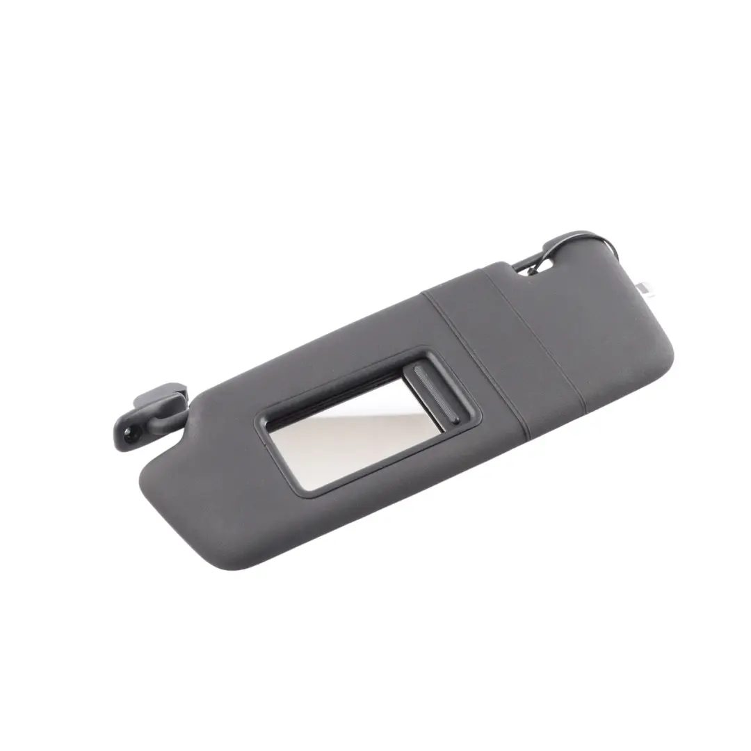 Audi A4 B7 Sun Visor Cover Panel Trim Sunvisor Left N/S Soul Black - SKU 8E0857551Q - Part number 8E0857551Q