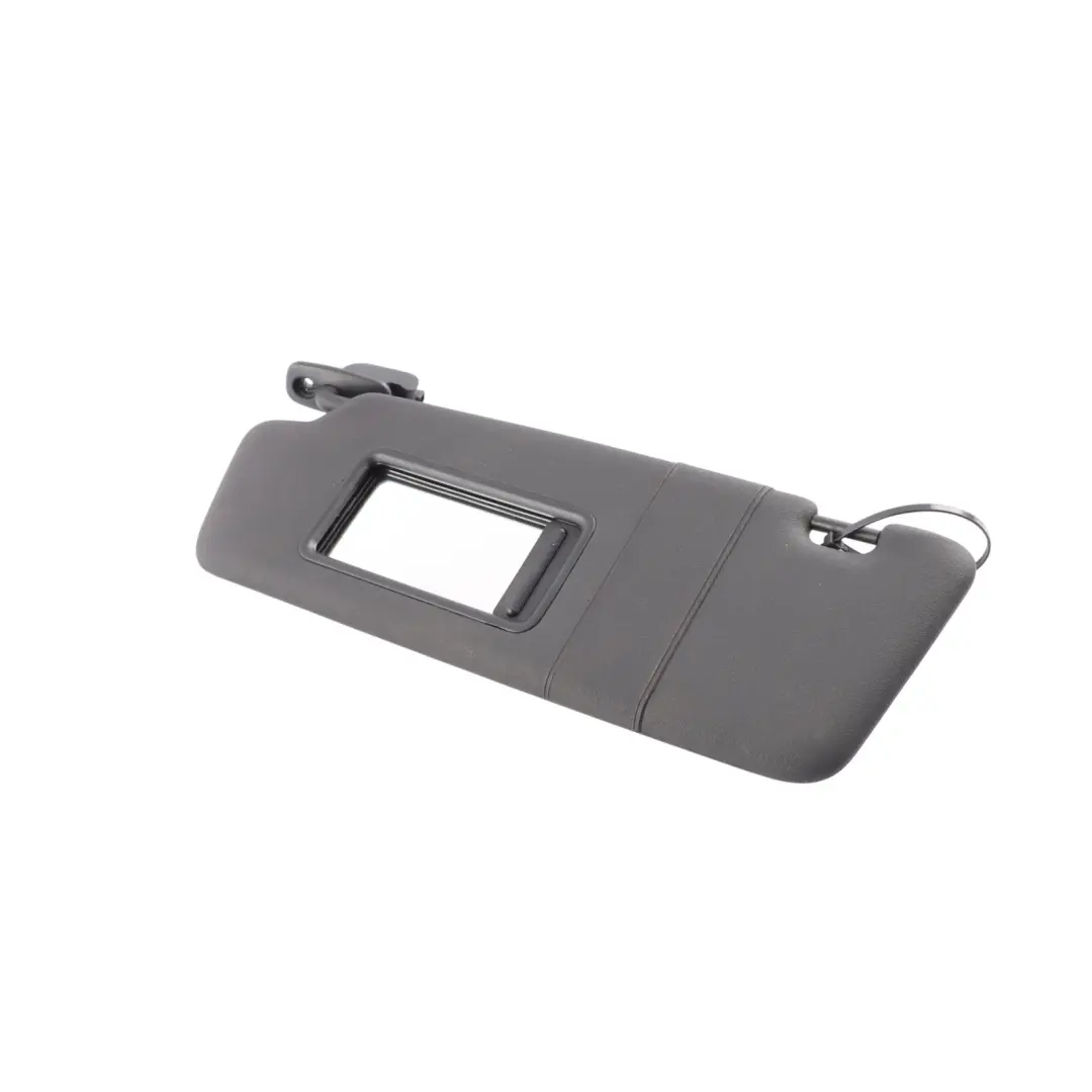 Sun Visor Cover Panel Trim Sunvisor Left N/S Soul Black to Audi A4 B7 with Part number 8E0857551Q Audi A4 B7 Sun Visor Cover Panel Trim Sunvisor Left N/S Soul Black - SKU 8E0857551Q - Part number 8E0857551Q