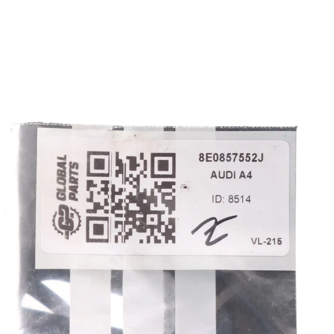 Parasol Cubierta Panel Moldura Derecho para Audi A4 B7 con número de pieza 8E0857552J Audi A4 B7 Parasol Cubierta Panel Moldura Derecho - SKU 8E0857552J - Número de pieza 8E0857552J