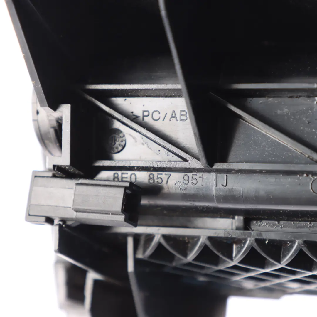 Audi A4 B7 Centre Console Ashtray Storage Comparment Aluminium Trim - SKU 8E0857951J-3 - Part number 8E0857951J