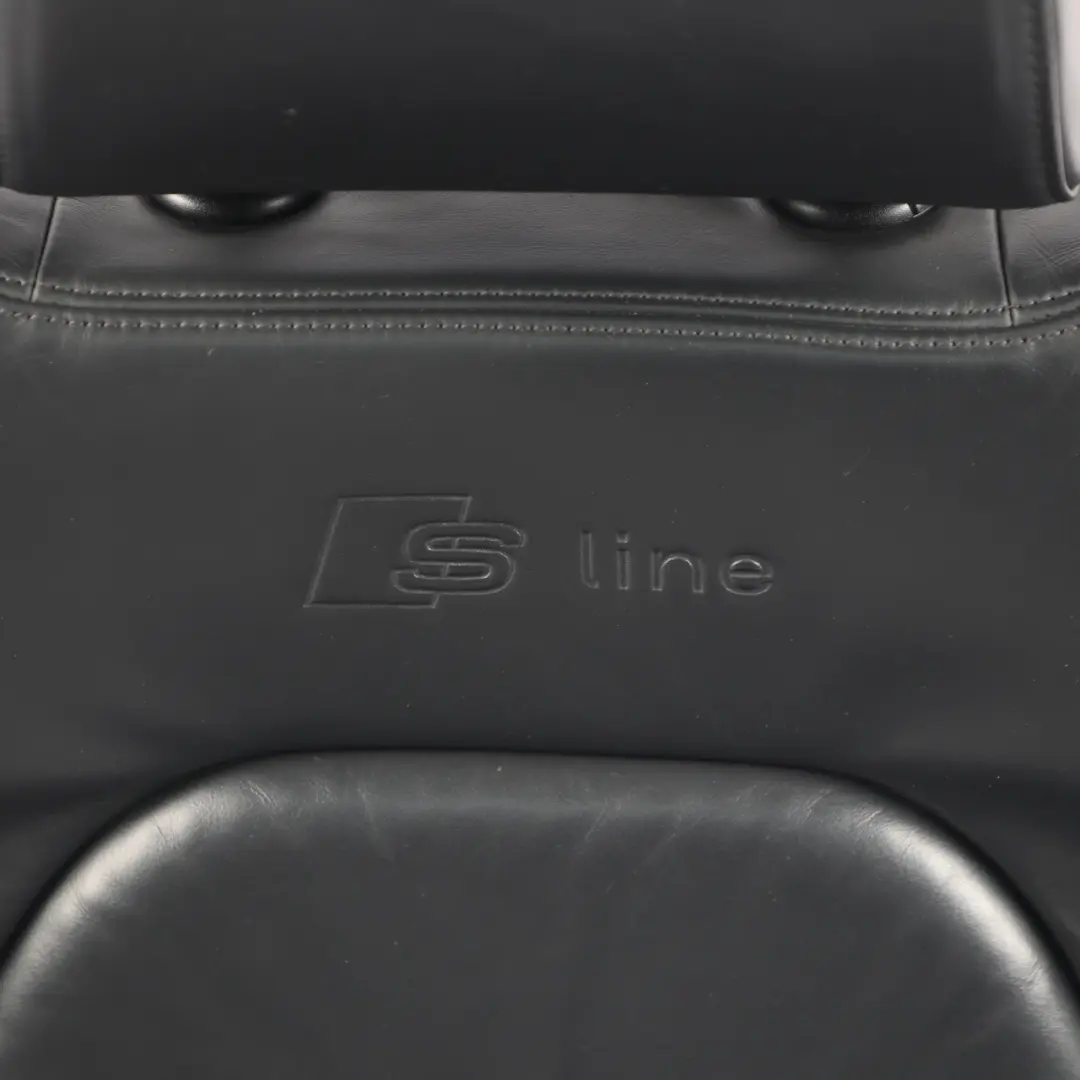 Audi A4 B7 S-Line Front Seat Sport Heated Valcona Leather Soul Black Left N/S - SKU 8E0881805AT-1 - Part number 8E0881805AT