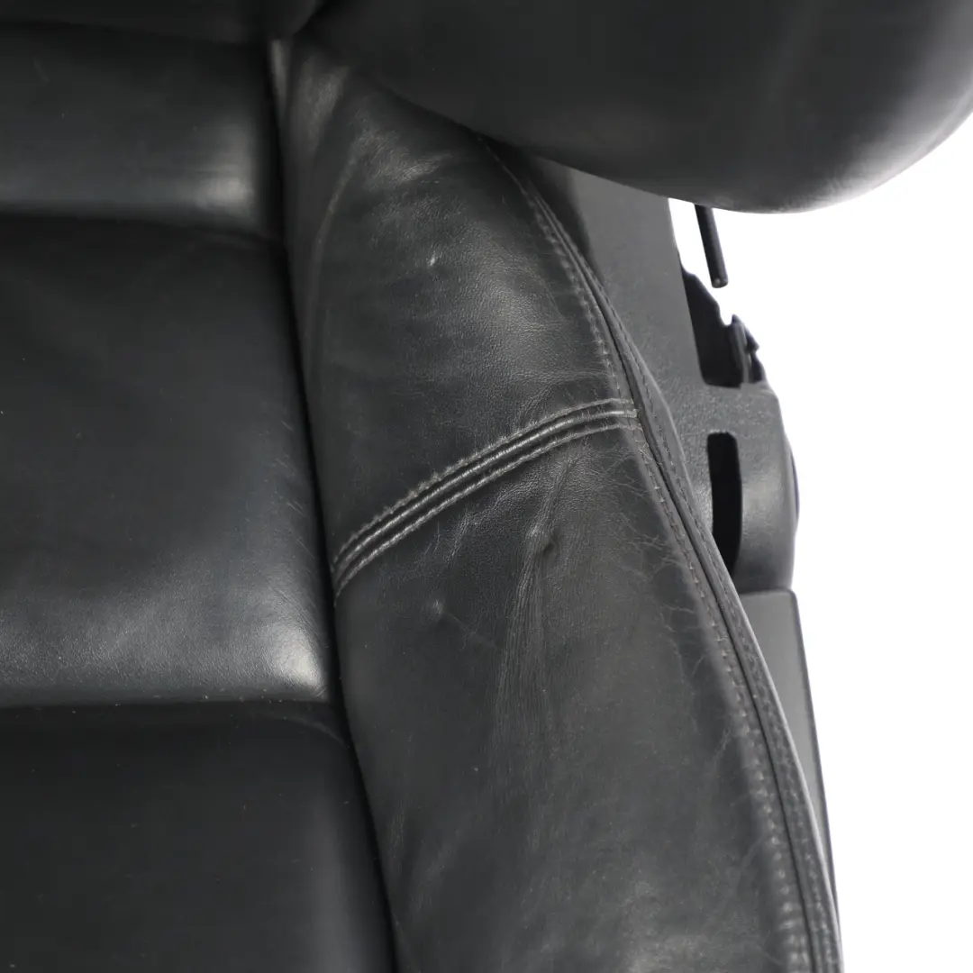 Audi A4 B7 S-Line Front Seat Sport Heated Valcona Leather Soul Black Left N/S - SKU 8E0881805AT-1 - Part number 8E0881805AT