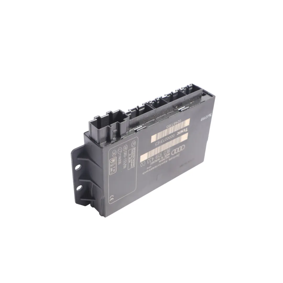 Body Comfort Control BCM Supply Module Unit ECU to Audi A4 B7 with Part number 8E0959433CQ Audi A4 B7 Body Comfort Control BCM Supply Module Unit ECU - SKU 8E0959433CQ - Part number 8E0959433CQ