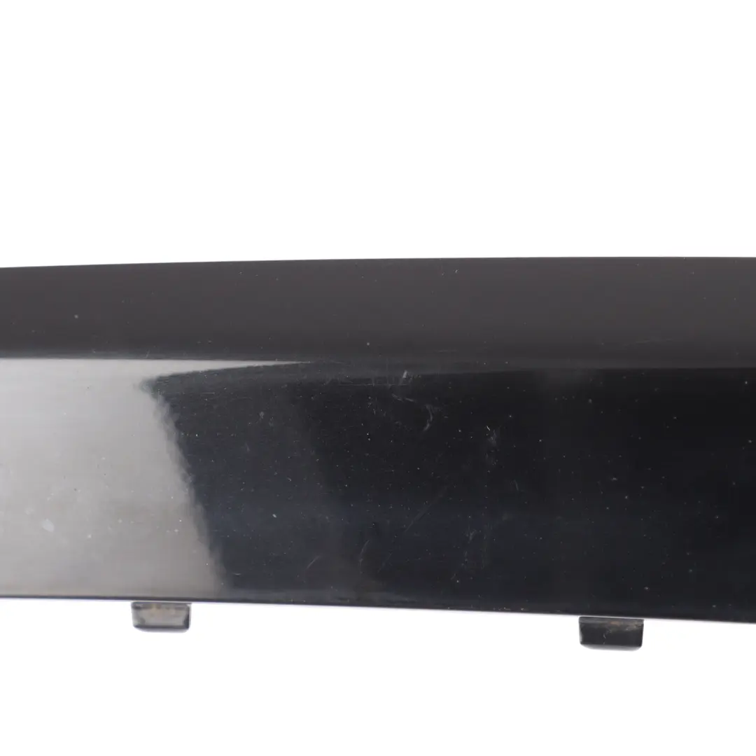 Bumper Strip Moulding Phantom Black - Z9Y to Audi A4 B7 Saloon Rear with Part number 8E5807443D Audi A4 B7 Saloon Rear Bumper Strip Moulding Phantom Black - Z9Y - SKU 8E5807443D-PHB - Part number 8E5807443D