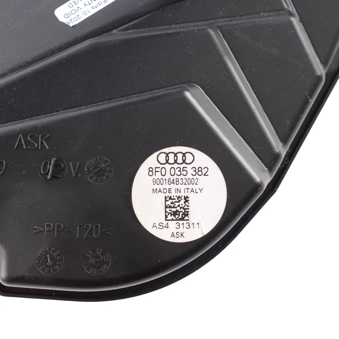 Audi A5 S5 8T Convertible Subwoofer Sub Speaker Rear Left N/S - SKU 8F0035382 - Part number 8F0035382