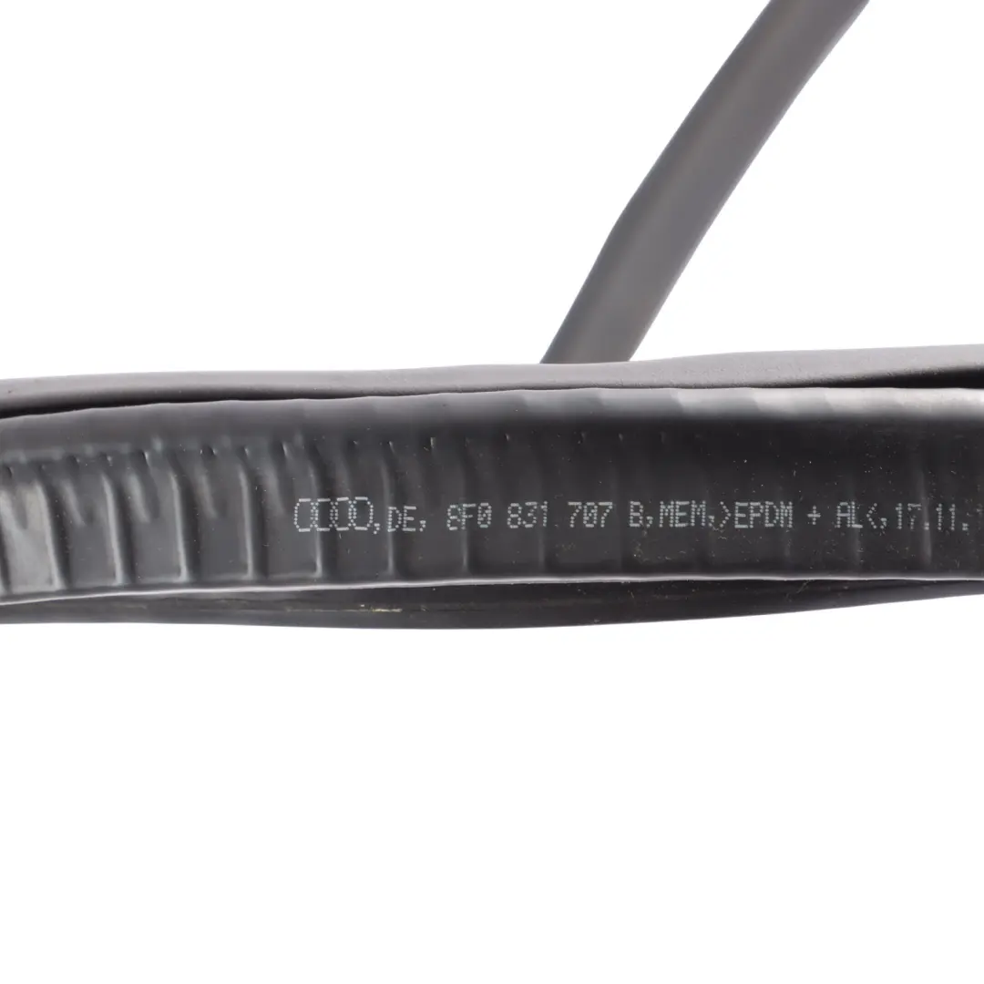 Audi A5 S5 8T Front Lower Door Rubber Seal Gasket Left Right N/O/S - SKU 8F0831707B - Part number 8F0831707B