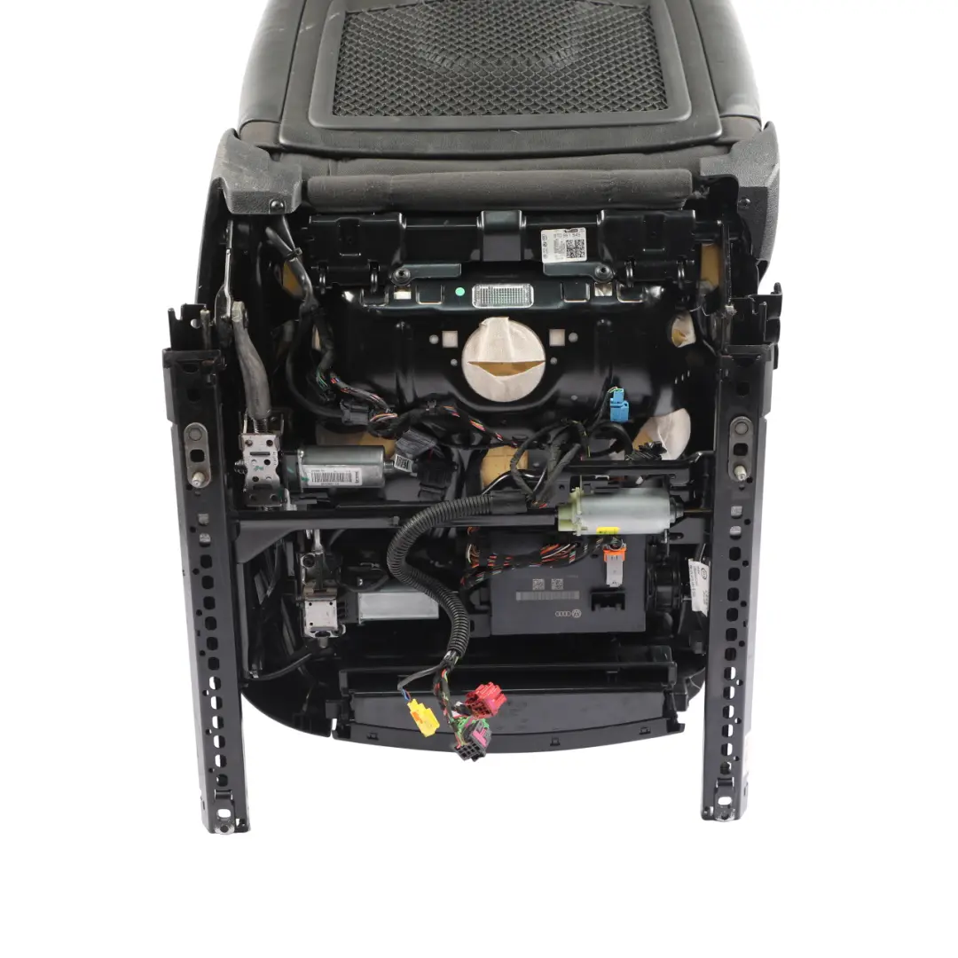 Front Seat S-Line Heated Electric Leather Black Red Left N/S to Audi S5 8T Cabrio with Part number 8F0881805AR Audi S5 8T Cabrio Front Seat S-Line Heated Electric Leather Black Red Left N/S - SKU 8F0881805AR - Part number 8F0881805AR