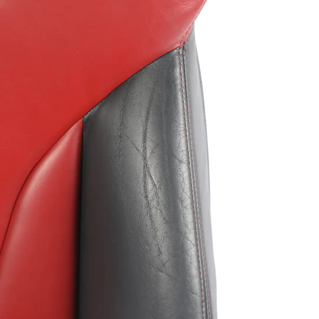 Front Seat S-Line Heated Electric Leather Black Red Left N/S to Audi S5 8T Cabrio with Part number 8F0881805AR Audi S5 8T Cabrio Front Seat S-Line Heated Electric Leather Black Red Left N/S - SKU 8F0881805AR - Part number 8F0881805AR