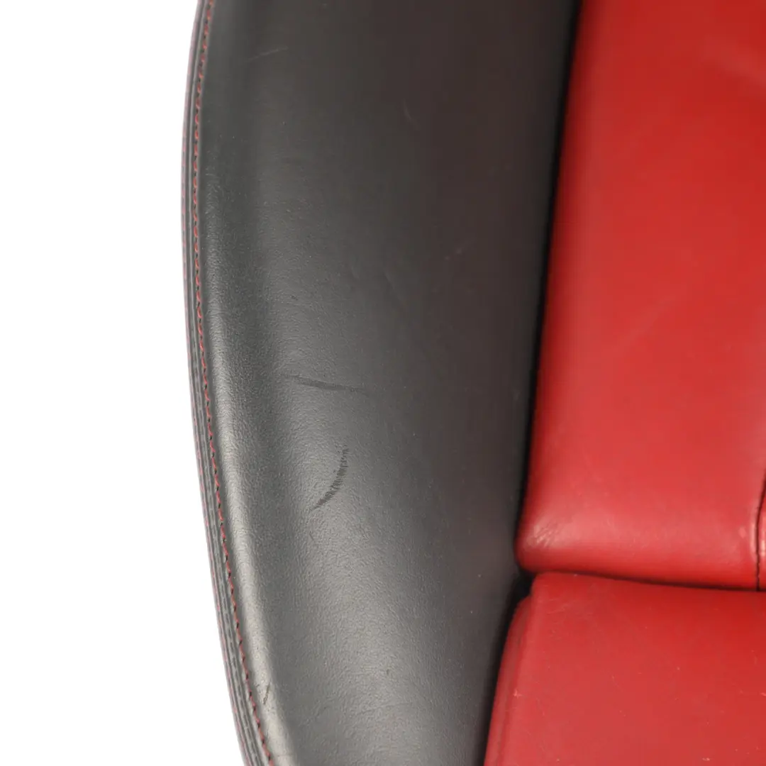 Front Seat S-Line Heated Electric Leather Black Red Left N/S to Audi S5 8T Cabrio with Part number 8F0881805AR Audi S5 8T Cabrio Front Seat S-Line Heated Electric Leather Black Red Left N/S - SKU 8F0881805AR - Part number 8F0881805AR