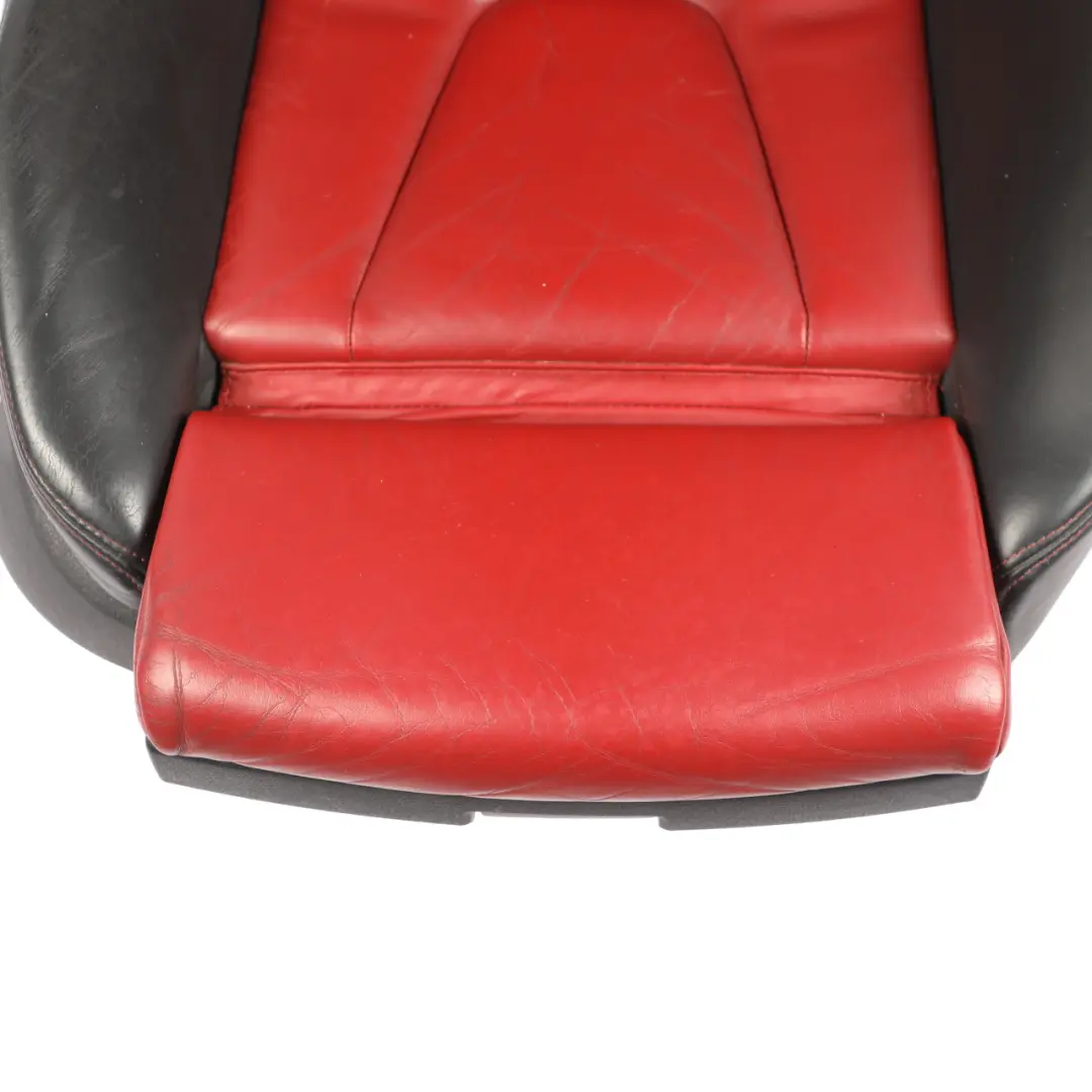 Front Seat S-Line Heated Electric Leather Black Red Right O/S to Audi S5 8T Cabrio with Part number 8F0881806AR Audi S5 8T Cabrio Front Seat S-Line Heated Electric Leather Black Red Right O/S - SKU 8F0881806AR - Part number 8F0881806AR