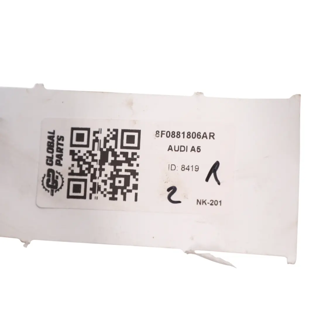 Front Seat S-Line Heated Electric Leather Black Red Right O/S to Audi S5 8T Cabrio with Part number 8F0881806AR Audi S5 8T Cabrio Front Seat S-Line Heated Electric Leather Black Red Right O/S - SKU 8F0881806AR - Part number 8F0881806AR