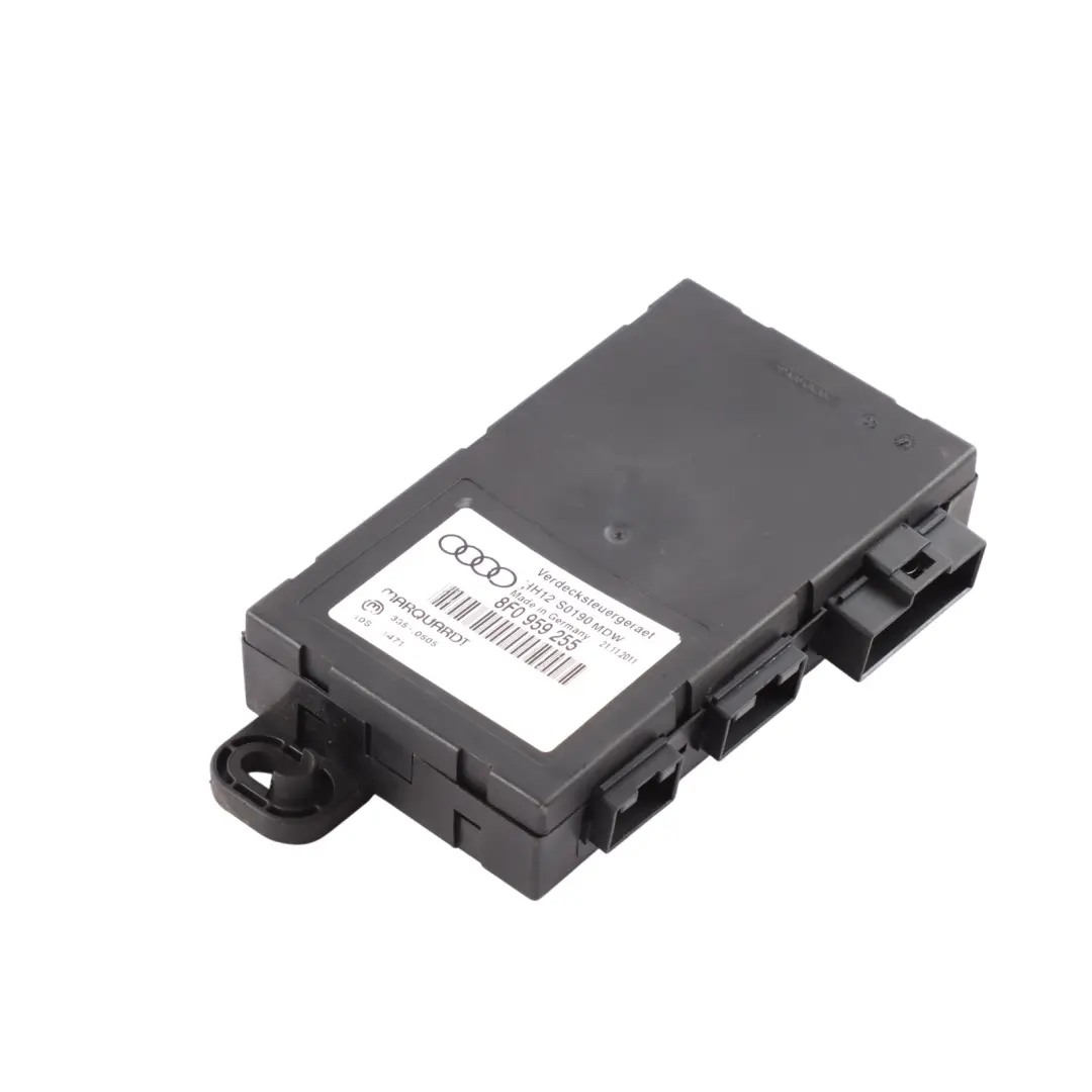 8F Tetto Apribile Modulo Di Controllo per Audi A5 con numero di parte 8F0959255 Audi A5 8F Tetto Apribile Modulo Di Controllo - SKU 8F0959255 - Numero di parte 8F0959255