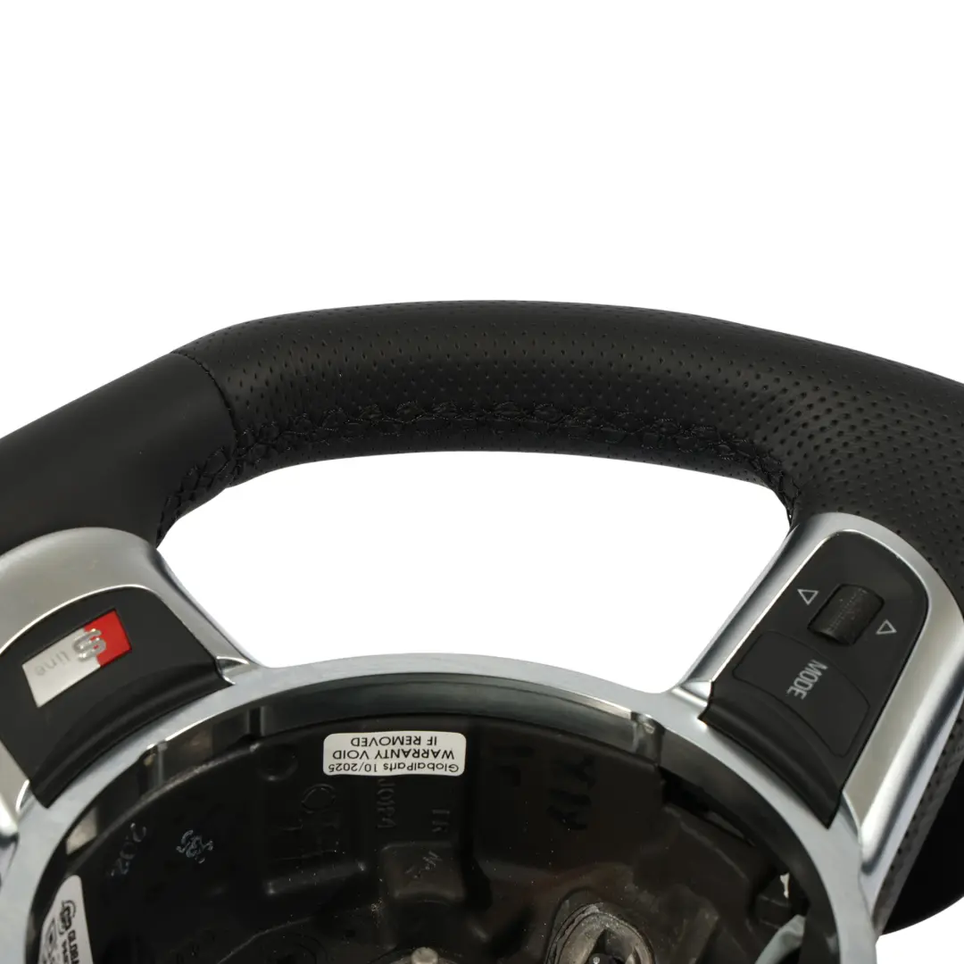 NUOVO In Pelle Nera Fondo Piatto per Volante Audi A3 8P TT 8J S-Line con numero di parte 8J0419091H Volante Audi A3 8P TT 8J S-Line NUOVO In Pelle Nera Fondo Piatto - SKU 8J0419091H-1 - Numero di parte 8J0419091H