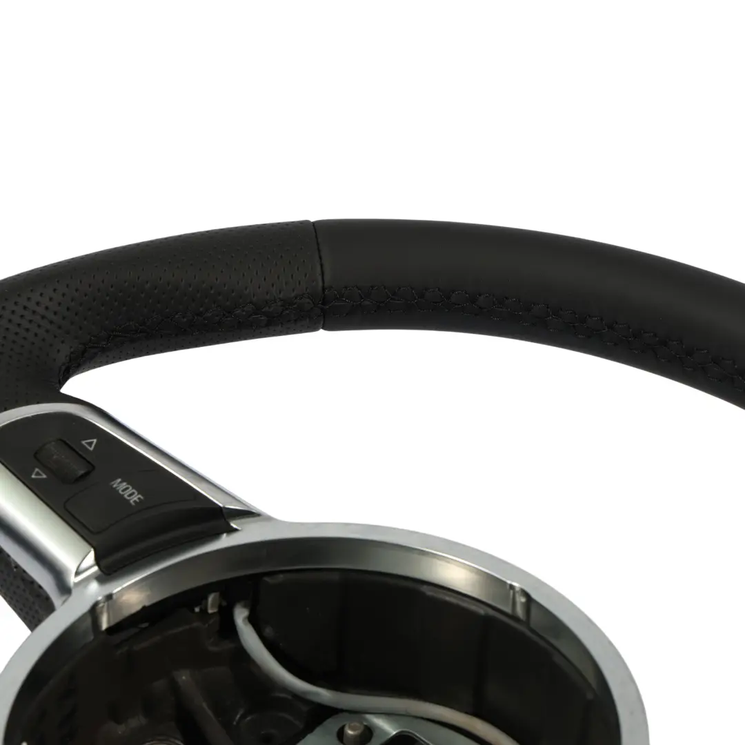 NUOVO In Pelle Nera Fondo Piatto per Volante Audi A3 8P TT 8J S-Line con numero di parte 8J0419091H Volante Audi A3 8P TT 8J S-Line NUOVO In Pelle Nera Fondo Piatto - SKU 8J0419091H-1 - Numero di parte 8J0419091H