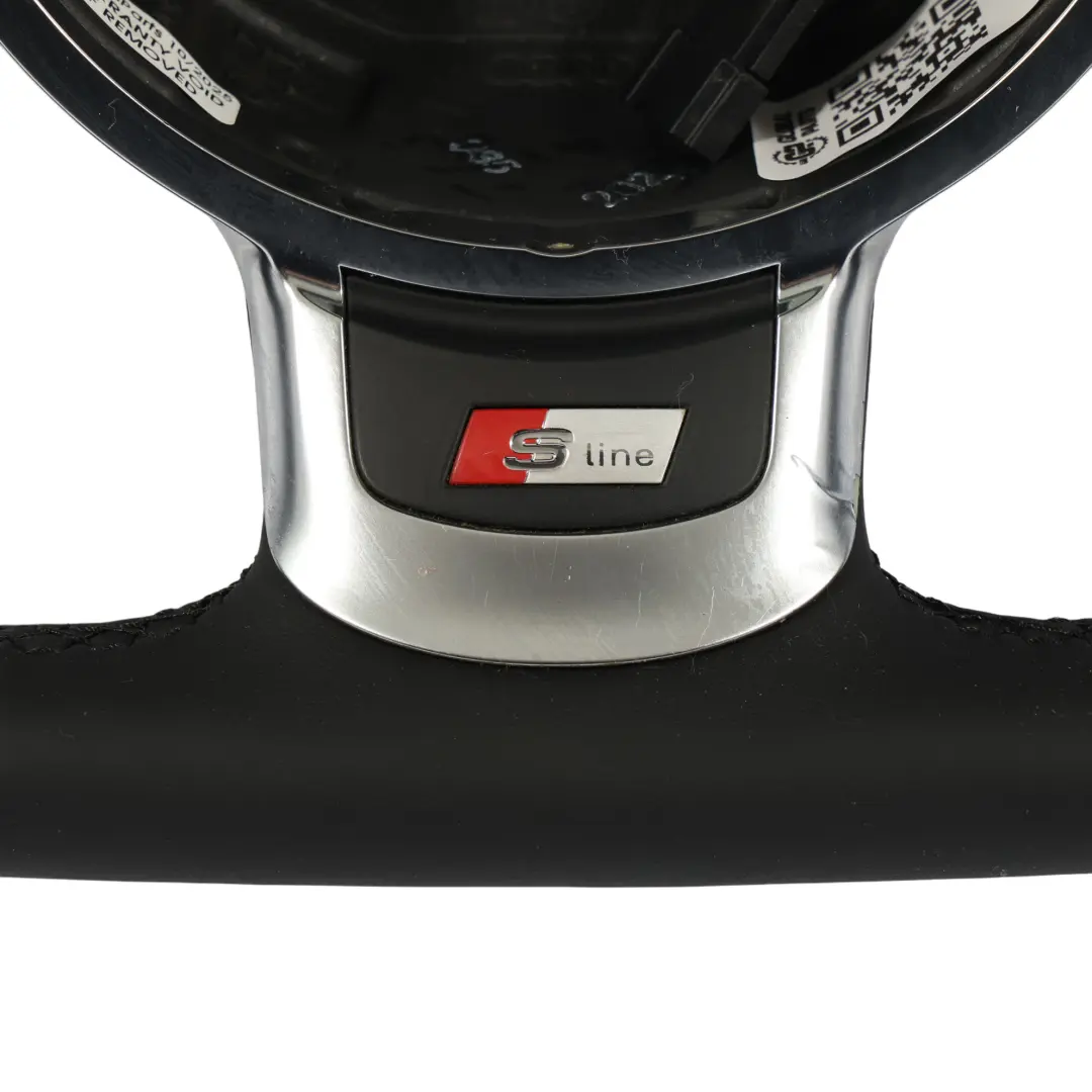 Volant Audi A3 8P TT 8J S-Line NEUF Cuir Noir Bas Plat pour à propos du numéro de pièce 8J0419091H Volant Audi A3 8P TT 8J S-Line NEUF Cuir Noir Bas Plat - SKU 8J0419091H-1 - Numéro de pièce 8J0419091H