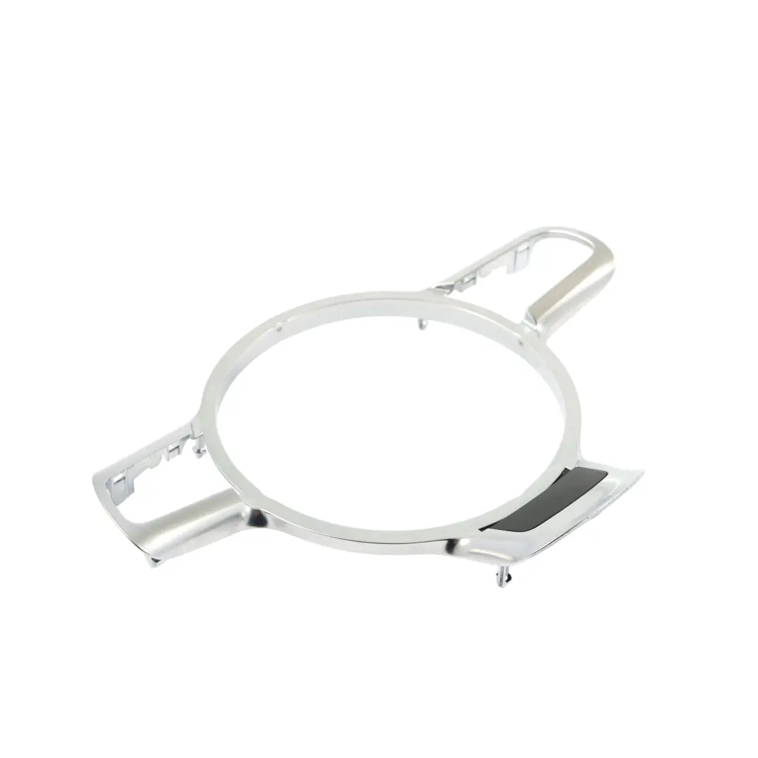 Steering Wheel Trim Cover Surround Button Trim Frame Chrome to Audi Q7 4L with Part number 8J0419686 Audi Q7 4L Steering Wheel Trim Cover Surround Button Trim Frame Chrome - SKU 8J0419686-1 - Part number 8J0419686