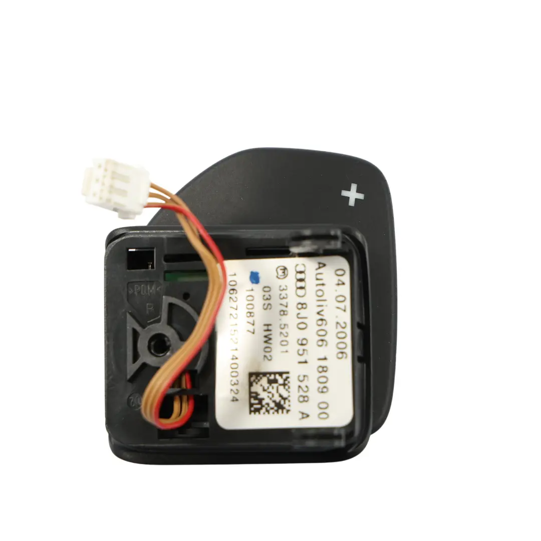 Con Levas Cambio Plus Derecha Lado para Audi A3 S3 8P TT 8J Volante con número de pieza 8J0951528A Audi A3 S3 8P TT 8J Volante Con Levas Cambio Plus Derecha Lado - SKU 8J0951528A-1 - Número de pieza 8J0951528A