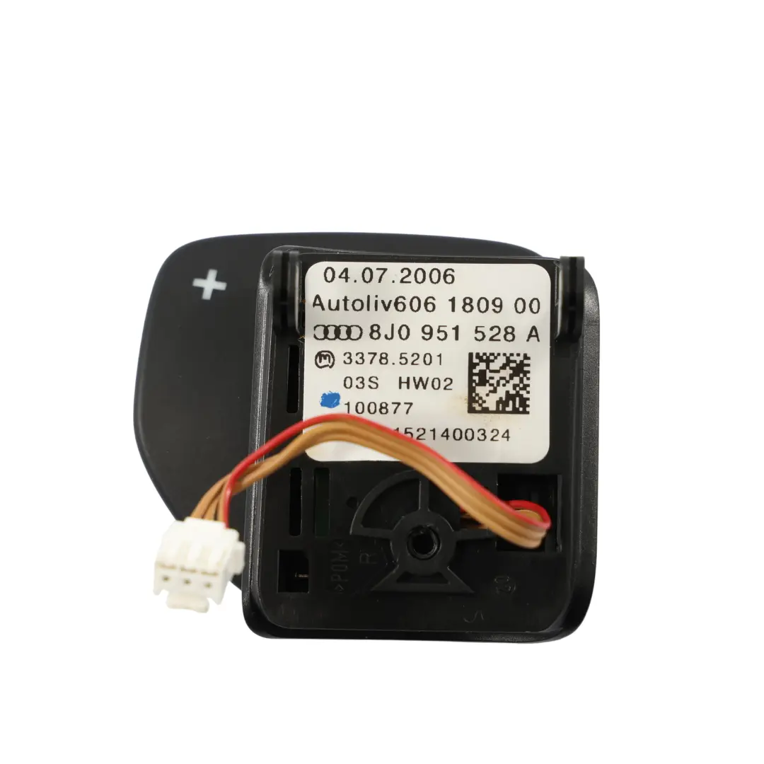 Łopatki Zmiany Biegów W Kierownicy Plus Prawo do Audi A3 S3 TT 8J o numerze 8J0951528A Audi A3 S3 TT 8J Łopatki Zmiany Biegów W Kierownicy Plus Prawo - SKU 8J0951528A-1 - Numer Części 8J0951528A