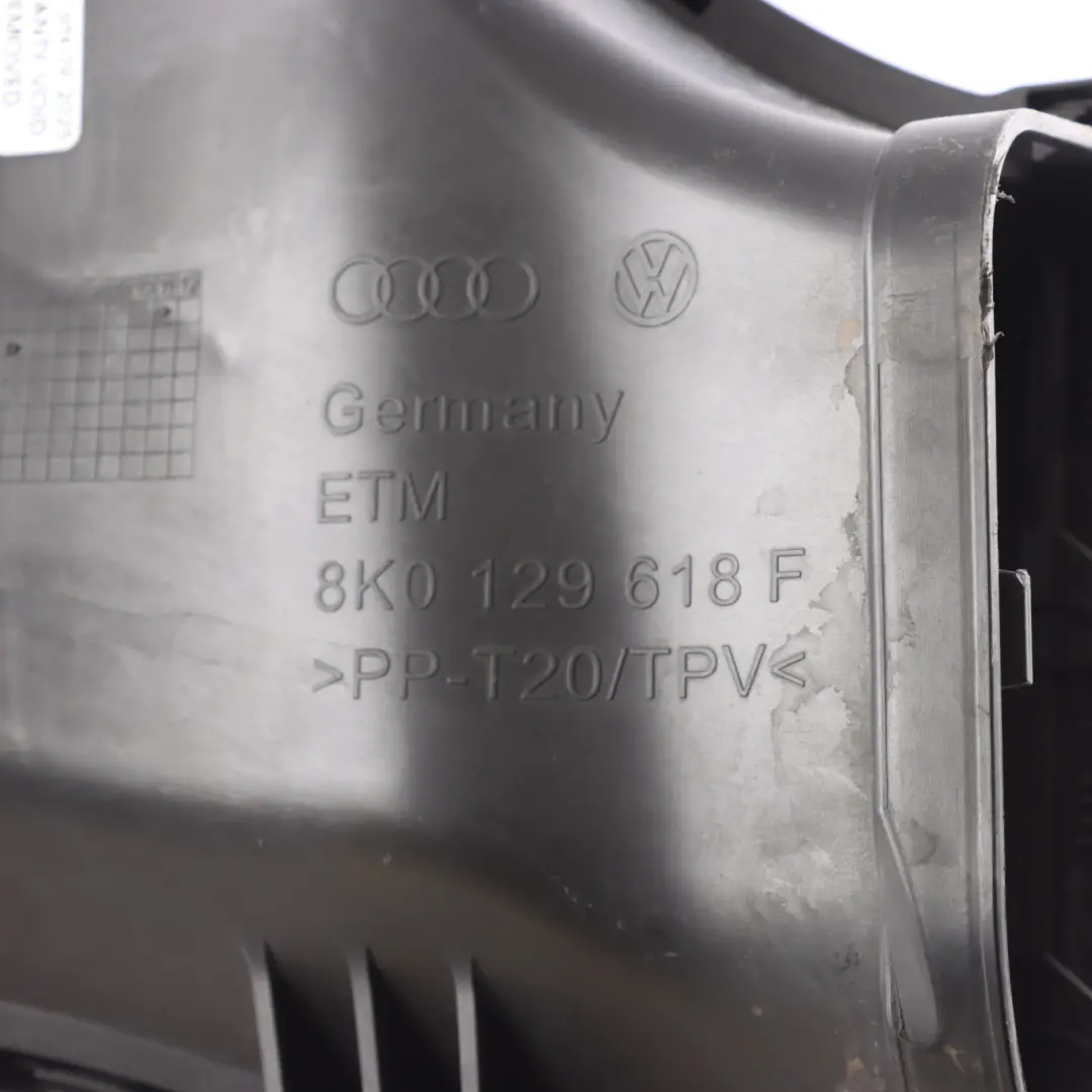 Duct Intake Air Pipe Tube 2.0 TDI to Audi A4 B8 A5 8T Air with Part number 8K0129618F Audi A4 B8 A5 8T Air Duct Intake Air Pipe Tube 2.0 TDI - SKU 8K0129618F - Part number 8K0129618F