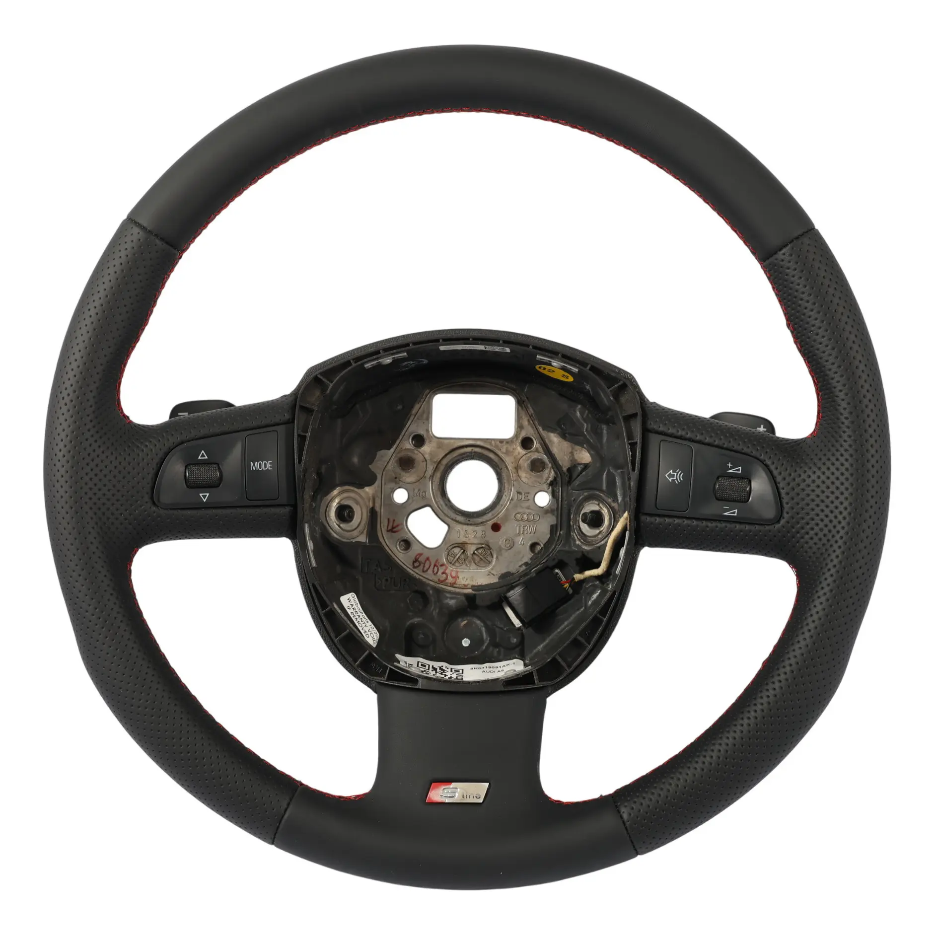 Audi A4 B8 A6 C6 Lenkrad S-Line NEU Leder Schaltwippen 8K0419091AK