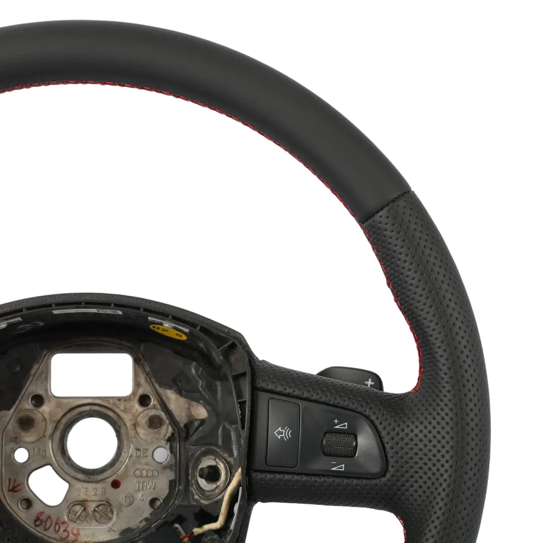 NUOVO In Pelle Cambio al Volante per Audi A4 B8 A6 C6 Volante S-Line con numero di parte 8K0419091AK Audi A4 B8 A6 C6 Volante S-Line NUOVO In Pelle Cambio al Volante - SKU 8K0419091AK-1 - Numero di parte 8K0419091AK