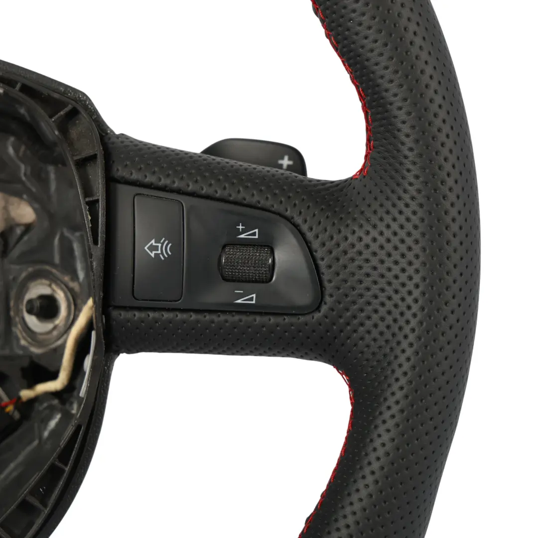 Steering Wheel S-Line NEW Leather Paddle Shift to Audi A4 B8 A6 C6 with Part number 8K0419091AK Audi A4 B8 A6 C6 Steering Wheel S-Line NEW Leather Paddle Shift - SKU 8K0419091AK-1 - Part number 8K0419091AK