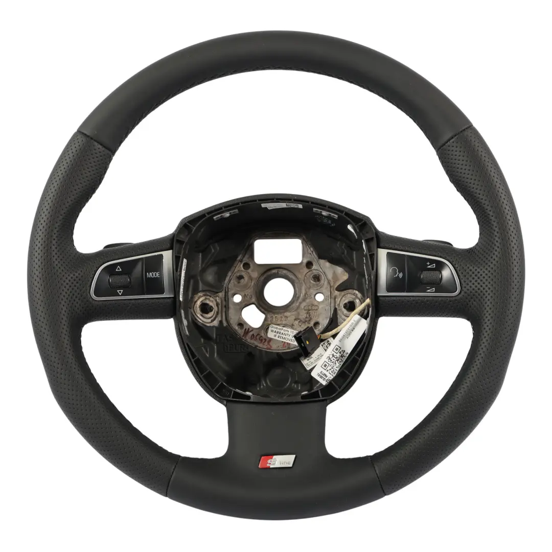 Audi A4 B8 A5 8T Volante S-Line NUOVO Paddle In Pelle Nera - SKU 8K0419091BB-2 - Numero di parte 8K0419091BB