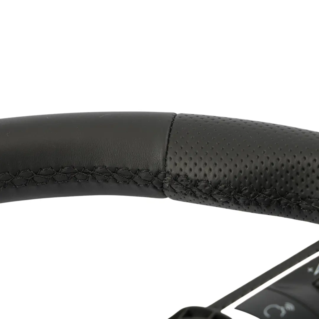 Audi A4 B8 A5 8T Volante S-Line NUOVO Paddle In Pelle Nera - SKU 8K0419091BB-2 - Numero di parte 8K0419091BB