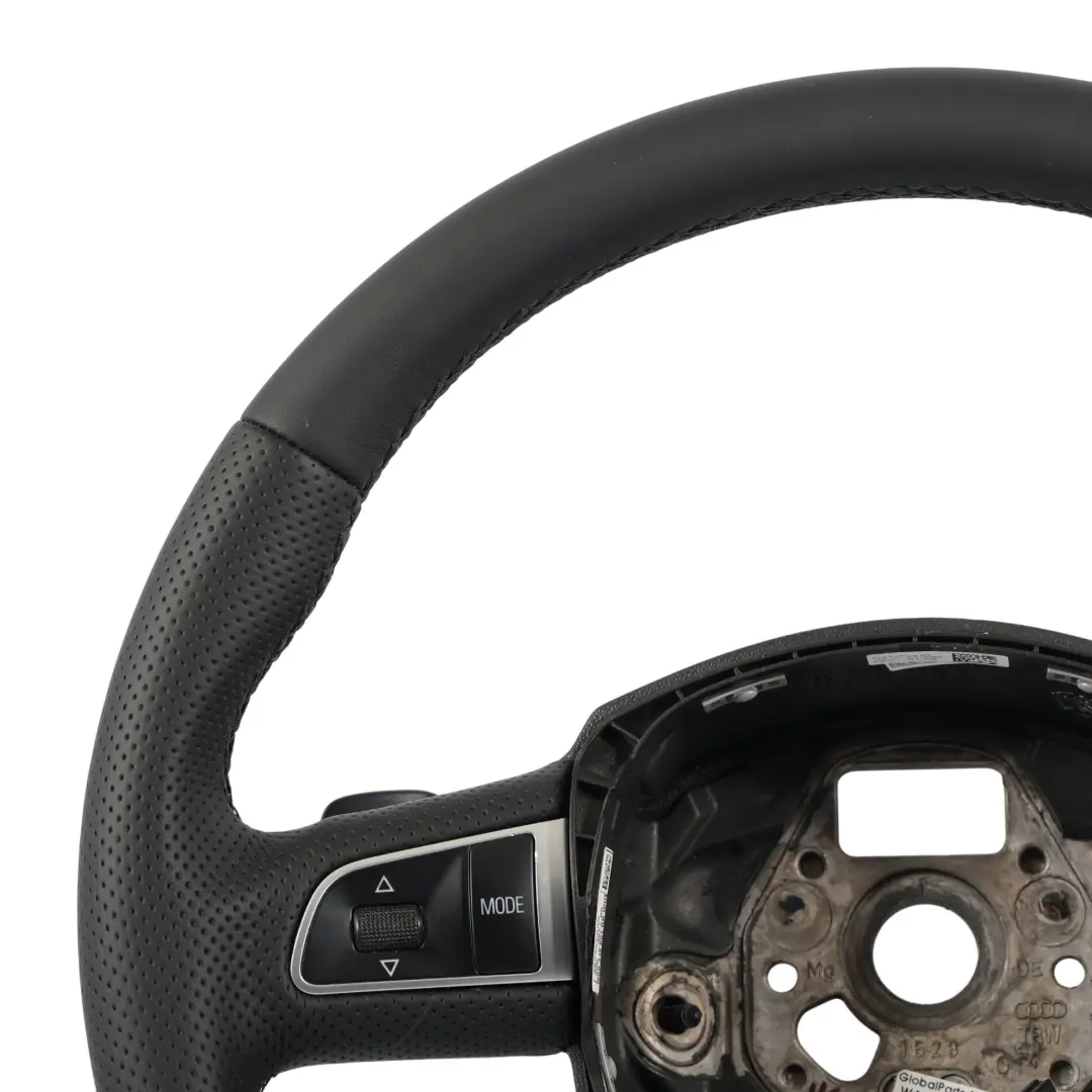 Audi A4 B8 A5 8T Volante S-Line NUOVO Paddle In Pelle Nera - SKU 8K0419091BB-2 - Numero di parte 8K0419091BB