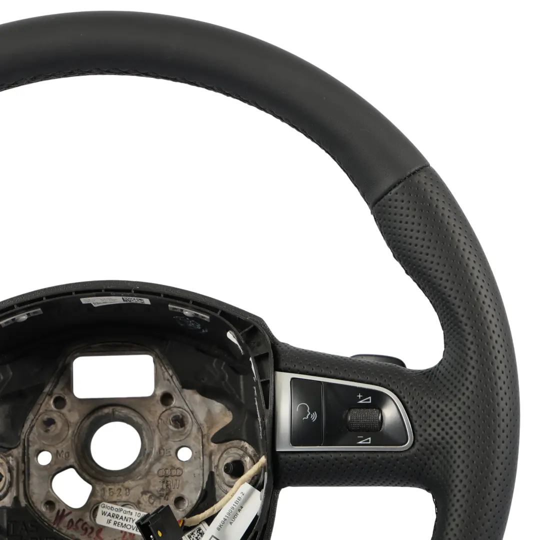 NUEVO Cuero Negro Levas para Audi A4 B8 A5 8T Volante S-Line con número de pieza 8K0419091BB Audi A4 B8 A5 8T Volante S-Line NUEVO Cuero Negro Levas - SKU 8K0419091BB-2 - Número de pieza 8K0419091BB