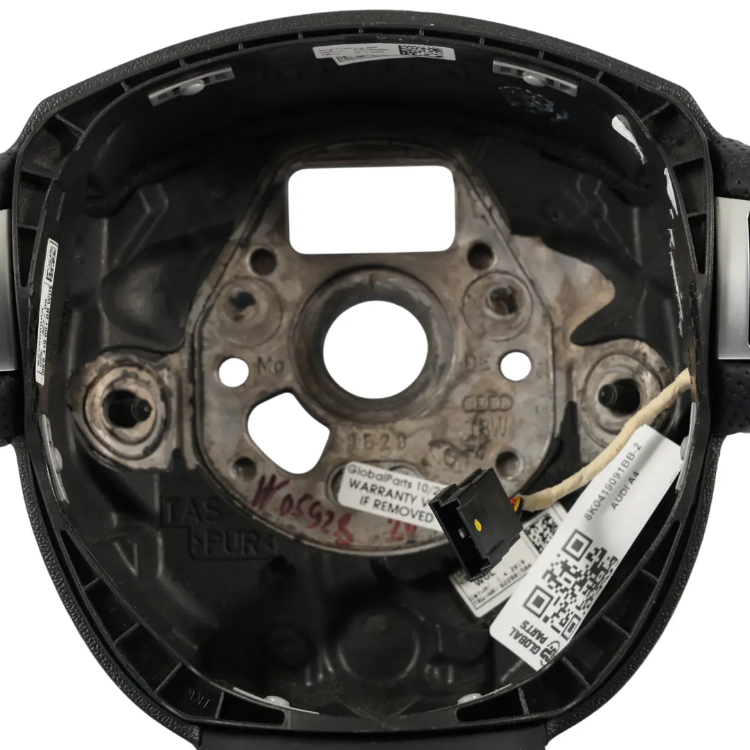 Audi A4 B8 A5 8T Volante S-Line NUOVO Paddle In Pelle Nera - SKU 8K0419091BB-2 - Numero di parte 8K0419091BB