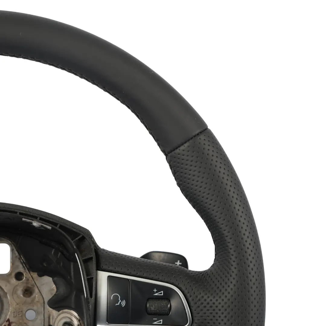 Steering Wheel Audi A4 B8 A5 S-Line NEW Black Leather Paddle Shift to with Part number 8K0419091BC Steering Wheel Audi A4 B8 A5 S-Line NEW Black Leather Paddle Shift - SKU 8K0419091BC-1 - Part number 8K0419091BC