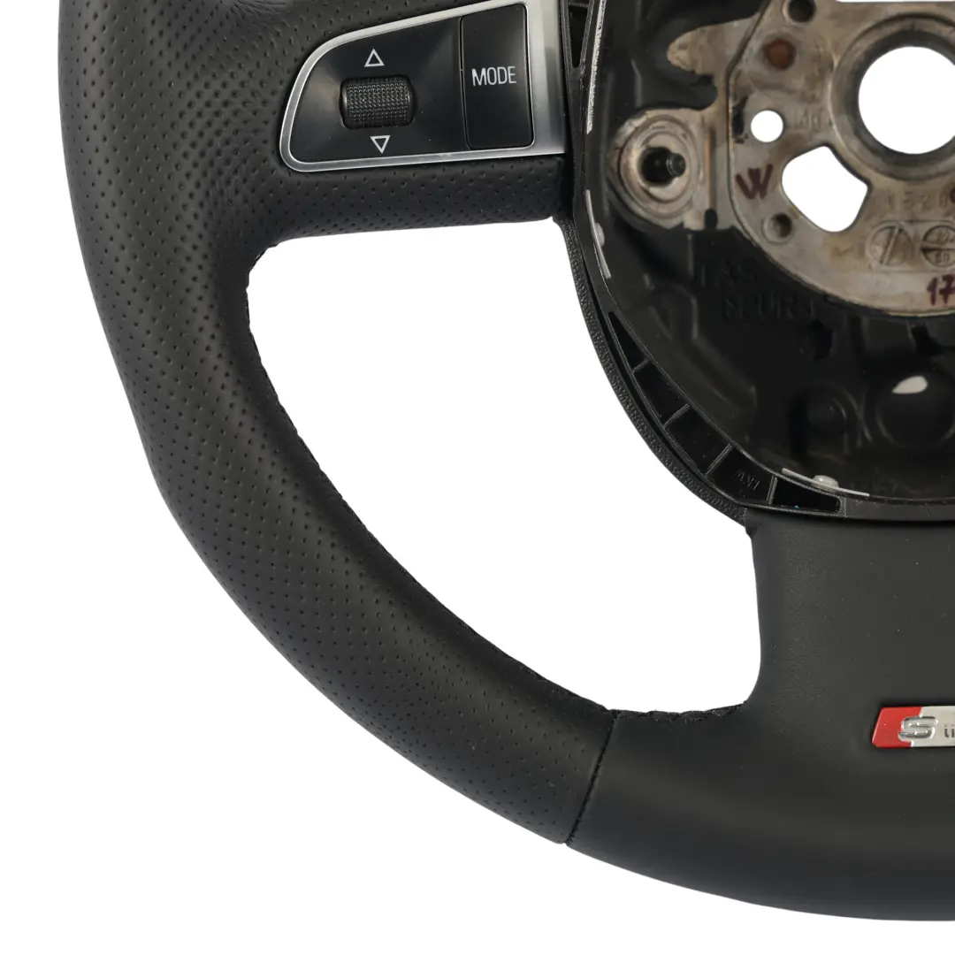 Audi A4 B8 A5 8T Kierownica S-Line NOWA Czarna Skóra Łopatki - SKU 8K0419091BC-1 - Numer Części 8K0419091BC