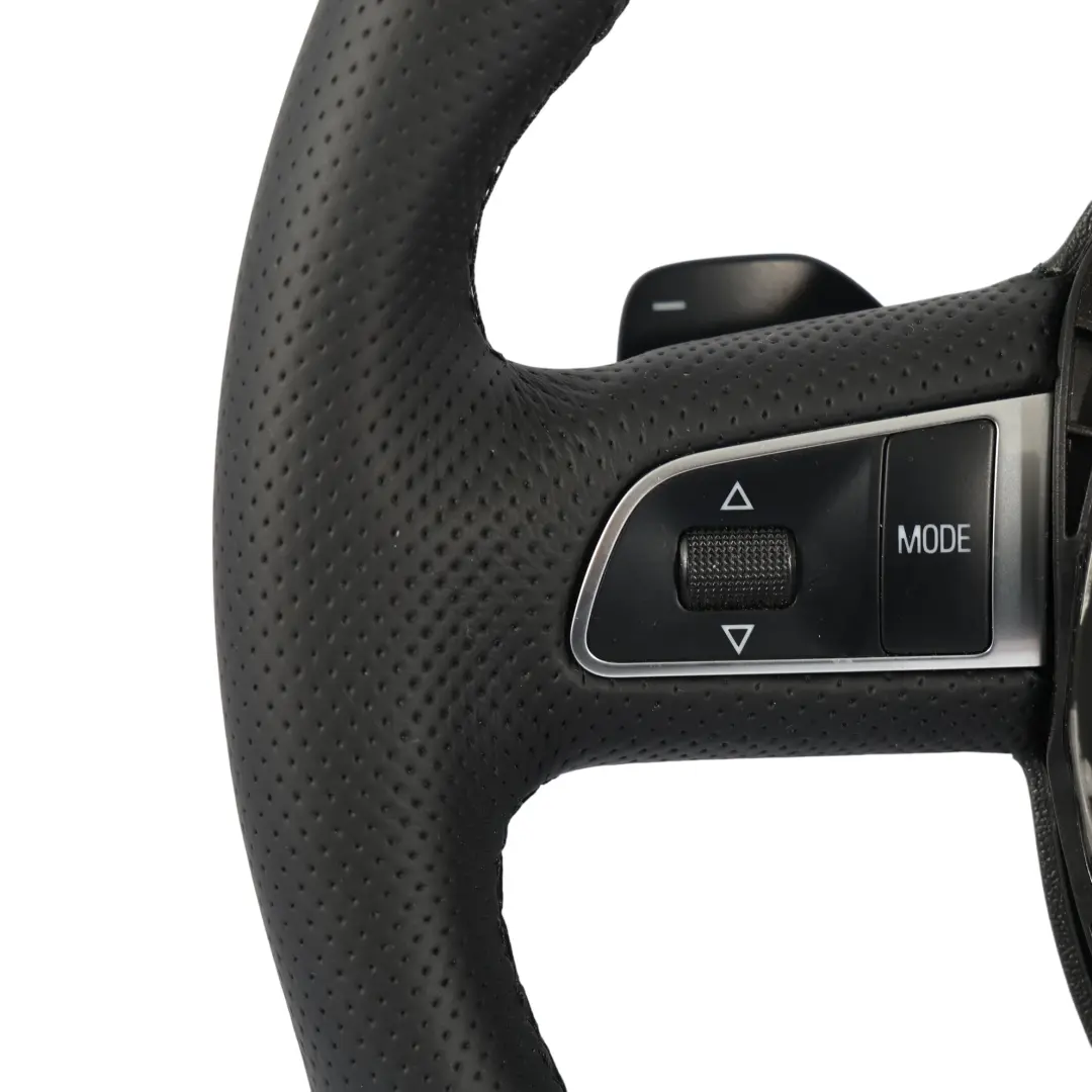 NUOVO NERO Pelle Cambio al Volante per Volante Audi A4 B8 A5 S-Line con numero di parte 8K0419091BC Volante Audi A4 B8 A5 S-Line NUOVO NERO Pelle Cambio al Volante - SKU 8K0419091BC-1 - Numero di parte 8K0419091BC