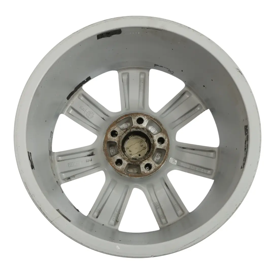 Audi A4 B8 A5 8T Silberne Leichtmetallfelge Alufelge 17" ET:45 7,5J - SKU 8K0601025B-1 - Teilenummer 8K0601025B