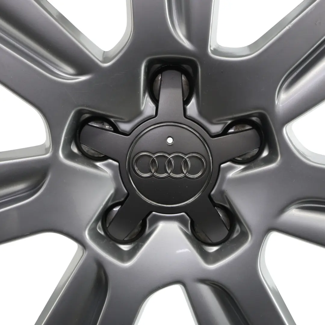 Audi A4 B8 A5 8T Silberne Leichtmetallfelge Alufelge 17" ET:45 7,5J - SKU 8K0601025B-1 - Teilenummer 8K0601025B