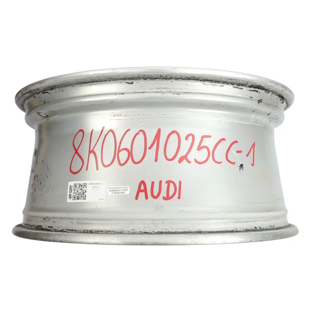 Audi A4 B8 A5 8T Llanta De Aleación 18" ET:47 8J Plata - SKU 8K0601025CC-1 - Número de pieza 8K0601025CC