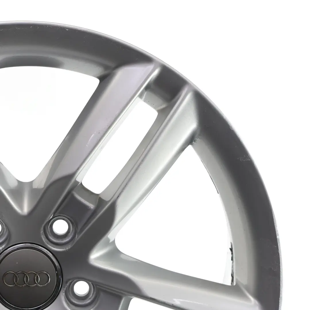 Audi A4 B8 A5 8T Felga Aluminiowa 18" ET:47 8J Srebrna - SKU 8K0601025CC-1 - Numer Części 8K0601025CC