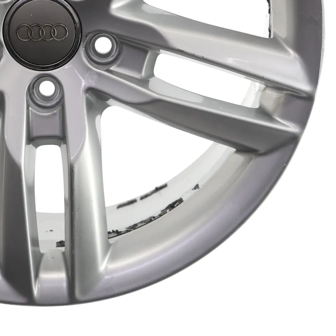 Audi A4 B8 A5 8T Cerchi In Lega 18" ET:47 8J Argento - SKU 8K0601025CC-1 - Numero di parte 8K0601025CC