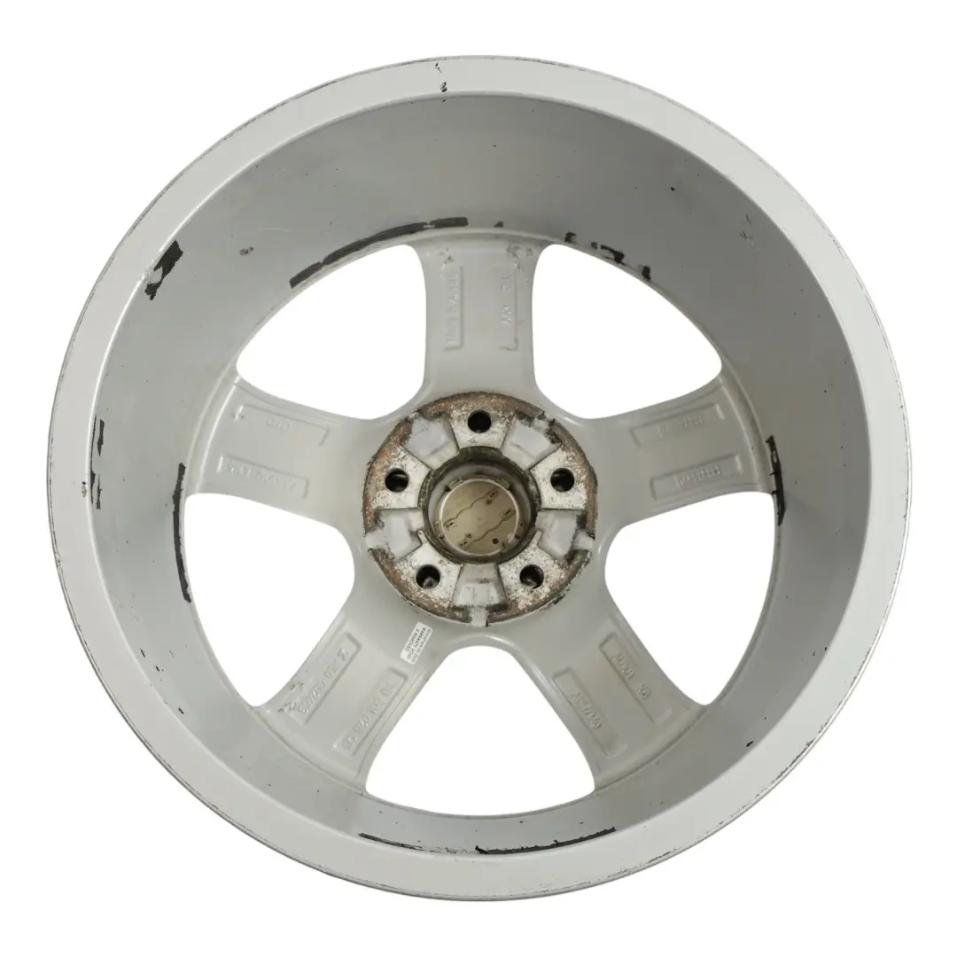Audi A4 B8 8K Silver Wheel Alloy Rim 17" ET:45 7,5J Star Spoke - SKU 8K0601025CE-3 - Part number 8K0601025CE